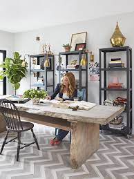 Hgtv home by sherwin williams color collections take the mystery out of choosing your palette. Genevieve Gorder S Big Renovation Home Office Design Home Office Decor Home