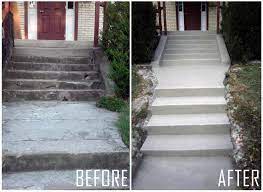 Columbus Oh Sidewalk Steps Concrete Resurfacing Concrete Decor Concrete Porch Concrete Steps