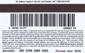 If your hotels.com gift card was purchased from giftcards.com, please call our customer support team for replacement assistance. Gift Card Marriott Marriott United States Of America Hotel Col Us Marr 001a