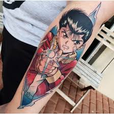 Tempat download anime dan donghua (anime china) batch sub indo mkv, mp4, 360p, 480p, 720p, 1080p terlengkap. Yusuke Urameshi From Yuyu Hakusho Tattoo Done By Nicole Willingham Tattoo