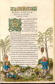Theocritus Idylls Illustrated By Albrecht Dyrer Aldus Manutius Venice 1496 Letra Cursiva