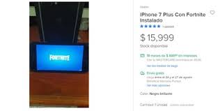 The reason for garena free fire's increasing popularity is it's compatibility with low end devices just as. Hasta 100 000 Pesos Por Un Iphone Con Fortnite Instalado En Mexico La Pelea De Epic Y Apple Monto Negocios En Mercado Libre