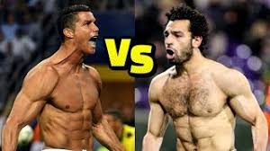 Image result for cristiano ronaldo and mohamed salah