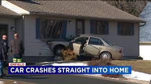 Car Crashes Into House In Enfield Fox61 Com