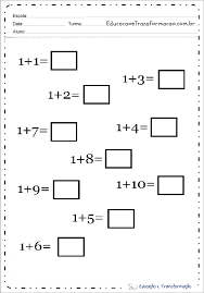 Atividades De Matematica 1Âº Ano Educacao E Transformacao