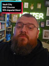 1 Minute Beer Review Vault City, DDF Churros, 15% Imperial Stout @Dexter  and Jones #Beer #BeerReview #1MinuteBeerReview #VaultCity #DDF #Churros  #DeepFried #VaultCityBrewing @VaultCityBrewing