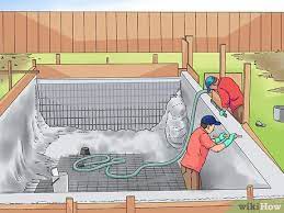 How do you install an inground pool? How To Build A Swimming Pool With Pictures Wikihow