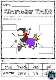 Room On The Broom Activities Has Everything You Need To Help Teach Your Students About Char Character Traits Activities Room On The Broom Book Study Activities