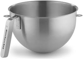 Kitchenaid mixer bowls with handle stainless steel. Buy Kitchenaid Ksmc5qbowl 5 Quart Mixing Bowl With J Hook Handle Stainless Steel Nsf Online In Turkey B00ff4xu2q