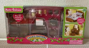 Vintage calico critters childrens bedroom set cc2441 consists of the following 1 chest of drawers only with the number drawers present and item was perfect and even more than i expected! Sylvanian Families Master Bedroom Set Eu 5039 Calico Critters Dollhouse Animals Pets Dolls Teddy Bears