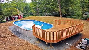 Above Ground Pool Deck Lighting Ideas Youtube