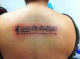 See more ideas about tattoos, cool tattoos, love tattoos. Whisper Words Of Wisdom Let It Be Wisdom Tattoo Tattoo Quotes Let It Be Tattoo