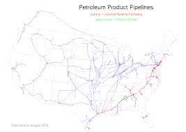 Shortly after hurricane katrina, i heard about the colonial pipeline for the first time. Where Did That Gasoline Pipeline Break Sas Learning Post