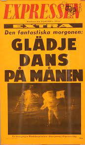 Check spelling or type a new query. Lopsedel Expressen Gladjedans Pa Manen Mandagen Den 21 Juli 1969 Konst Grafik Auctionet