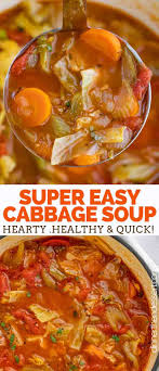Cabbage soup on the stovetop: Cabbage Soup Dinner Then Dessert