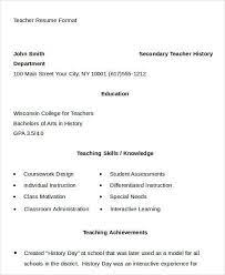 Tips given by a teacher recruitment agency on how to write a good teaching resume to land your phone interview. Sample Teacher Profile Template Insymbio