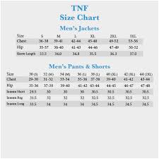 57 Credible The North Face Womens Size Chart