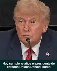 Felicidades al Presidente de Estados Unidos 🇺🇸🎂