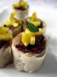 Makis De Boudin Noir Epice Pour Changer Du Boudin Aux Pommes Ou Presque Recette Ptitchef Recette Boudin Aux Pommes Boudin Noir La Cuisine De Sophie