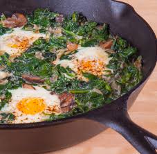 Baked Eggs With Spinach And Mushrooms Southern Boy Dishes