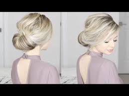 When it comes to updos, tresses of medium length can present a very pretty picture, if done right. Pin On Hair Bunch