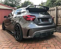 This Is One Pumped Up A45 Amg We Always Get Asked For These But Never Seem To Buy Them Seems A Lot Are On Lease Deals Mercedes Car Mercedes Benz Cars A45 Amg