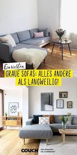 Graues Sofa Bilder Ideen Wohnzimmer Grau Dekor