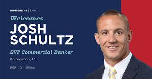 We're growing in Kalamazoo! Join us in welcoming Josh Schultz to our  commercial banking team.