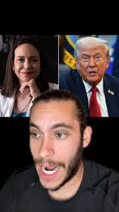 Trump dice que no sabe quién es María Corina Machado 😳