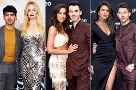 The jonas brothers band consist of three brothers kevin jonas, nicholas 'nick' jonas and joseph 'joe' jonas. Jonas Brothers Take Their Wives To Chasing Happiness Premiere People Com