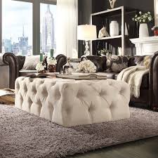 Maybe you would like to learn more about one of these? Knightsbridge Rectangular Linen Tufted Cocktail Ottoman With Casters By Inspire Q Artisan Overstock 9558802