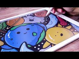 Drawing Ice Cream Kawaii Doodle On Ipad Apple Pencil Azariah Drawing Blog In 2020 Apple Pencil Drawing Doodle Art Kawaii Doodles