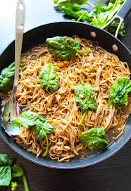 Roast vegetable quinoa salad by 'wallflower kitchen'. 20 Minute Sticky Basil Thai Noodles Layers Of Happiness