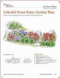 Plus, our garden planner software even handles crop rotation! Bhg Colorful Front Entry Garden Plan Bhg Colorful Front Entry Garden Plan The Post Bhg Colorful Fron Flower Garden Plans Garden Planning Front Yard Garden