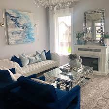 It S All In The Mesmerizing Details We Re Sold On This Zgalleriemoment By S Living Room Decor Apartment Modern Furniture Living Room Blue Living Room Decor
