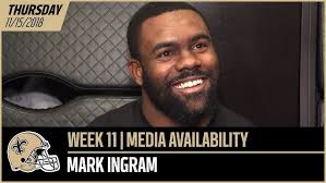 Mark Ingram: "I feel like we're getting into a groove"