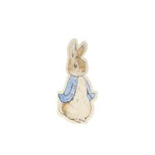 Peter's a brave, mischievous, impulsive, resilient, charismatic, clever, and tenacious little rabbit. Meri Meri 20 Peter Rabbit Shaped Napkins