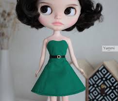 Pattern PDF A-line Corset Dress for Neo Blythe, Azone S, Licca