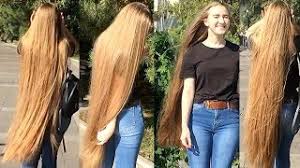 Free blonde hair cartoon characters download free clip art. Realrapunzels Girl With Very Long Blonde Hair Walking The Streets Youtube