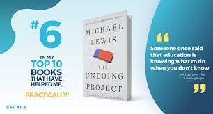 Click and collect from your local waterstones or get free uk delivery on orders over £25. 6 The Undoing Project By Michael Lewis