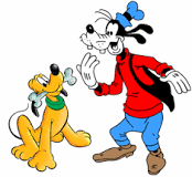 Why are Goofy and Pluto different?