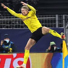 He also plays with high levels of confidence. Champions League Haaland Takes Dortmund With Him To Quarter Finals Cgtn