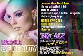 Model Casting for Bronx Fashion Week 2015; Designers, Make-up Artists, &  Hairstylists Too