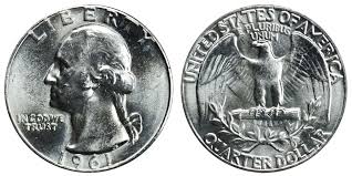 1961 Washington Silver Quarter Coin Value Prices Photos Info