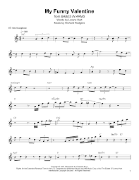 I have only known this amazing, amazing man and his unique daughter for a few months—i don't even know how many, i'd have to check my pay stubs track 12 on. My Funny Valentine Sheet Music Bud Shank Alto Sax Transcription