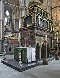 T is for Tombs. Westminster Abbey is the final resting place of some of the  most significant figures from our history, including 30 kings and queens.  Among them are: - St Edward
