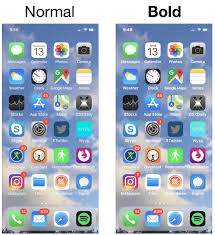 How To Enable Bold Text On Iphone Or Ipad In 2020 Iphone Hacks Iphone Organization Homescreen Iphone