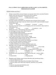 Maybe you would like to learn more about one of these? Latihan Soal Agama Kristen Materi Mengasihi Jawabanku Id