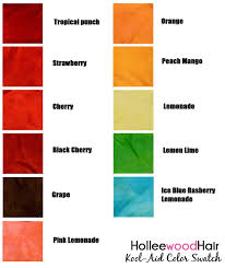 Kool Aid Hair Dye Color Chart New Kool Aid Hair Color How To