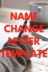 You can send your resume to several people at a company if you don't know the name of the interviewer. Letter For Change Of Name After Marriage Template Printable Included Name Change Names After Marriage